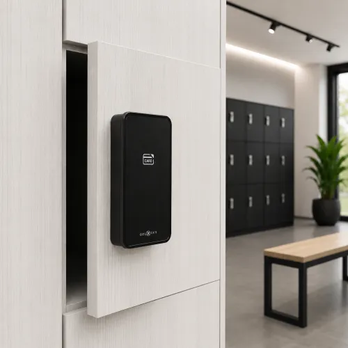 Мебельный электронный замок Ozlocks свободный выбор 13,56 MHz с антивандальным корпусом SL-F11/S/MF/W