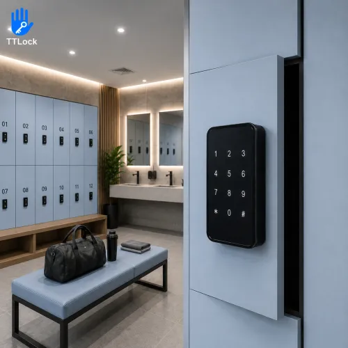 Электронный кодовый SMART-замок для шкафчика Ozlocks SL-F11/SM/MF