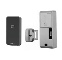 Мебельный электронный замок Ozlocks свободный выбор с инфотерминалом 13,56 MHz с антивандальным корпусом SL-F11/FS/MF/W